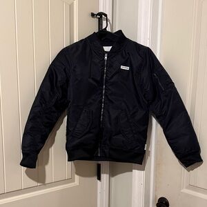NWOT Kids converse Black Jacket